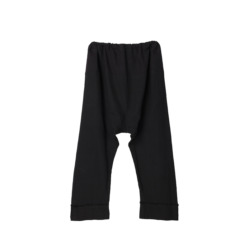 Yuragi Relax Pants 56dt twill Khadi