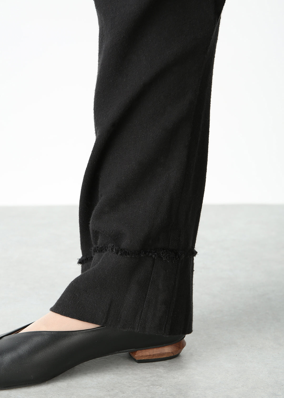 Yuragi Relax Pants 56dt twill Khadi