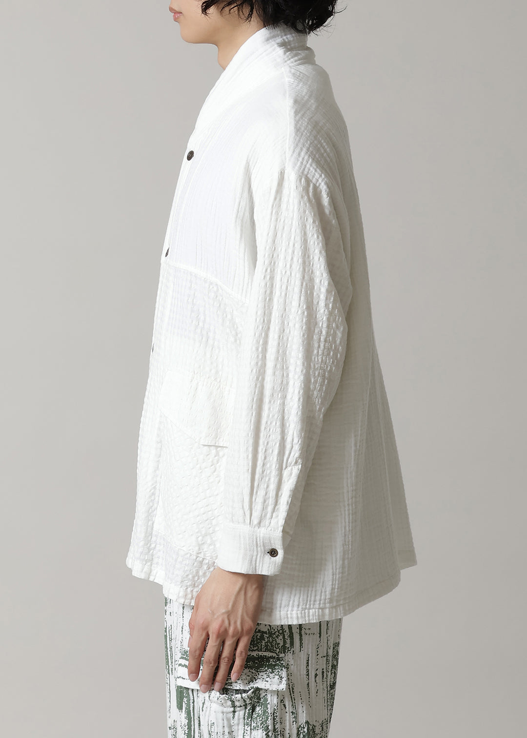 Play Fabric Combo Shirt Cotton