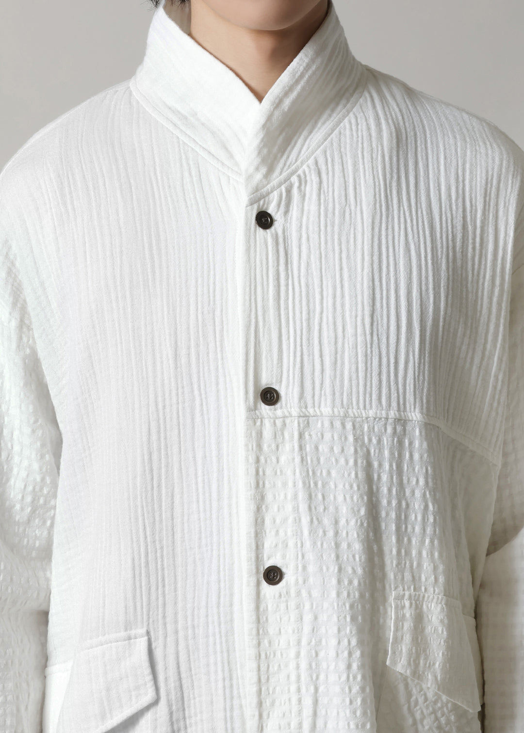 Play Fabric Combo Shirt Cotton