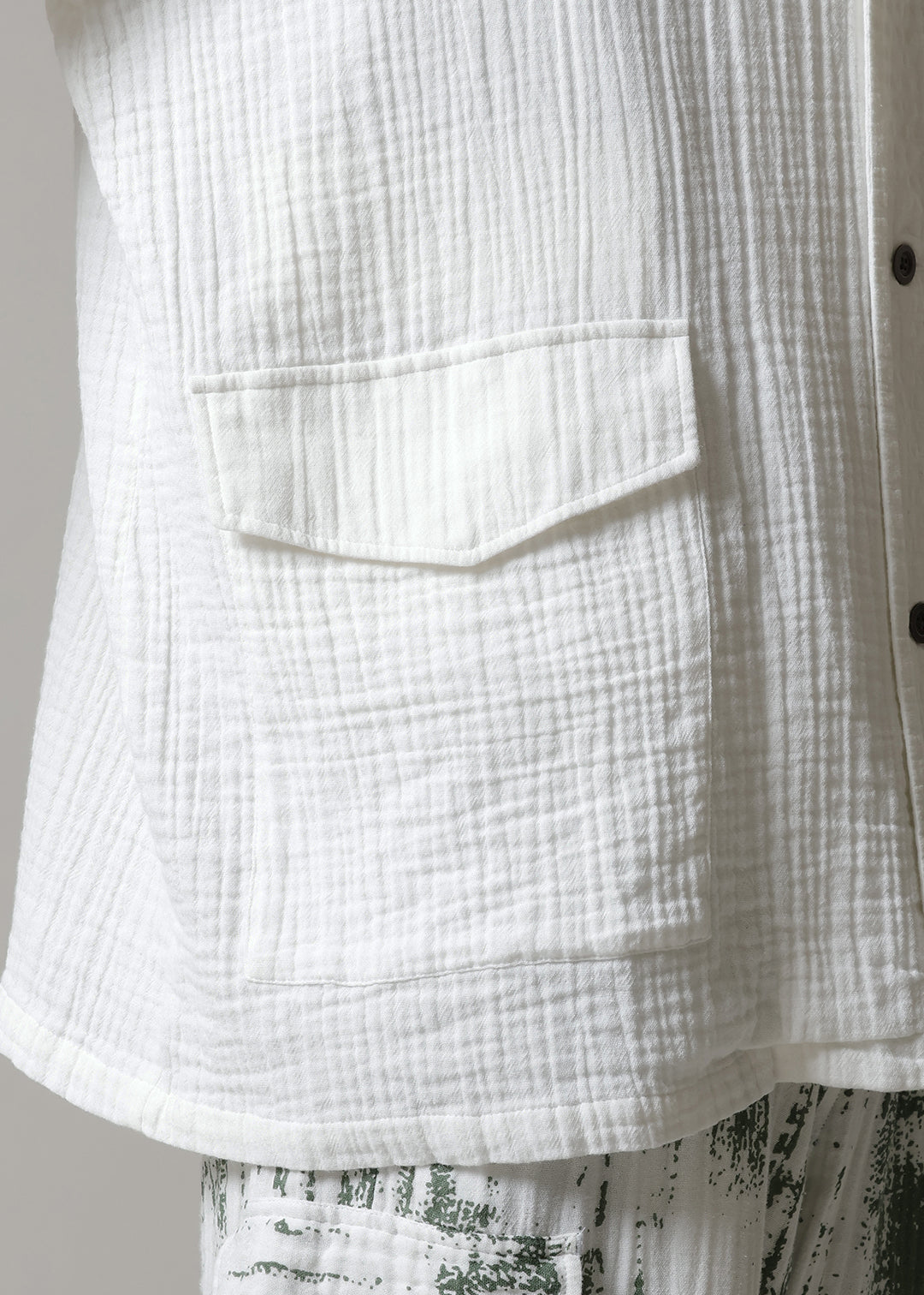 Play Fabric Combo Shirt Cotton