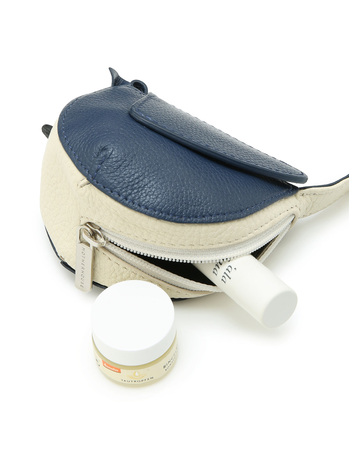 Blue Jay Pouch Charm
